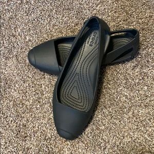 CROCS black flats